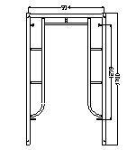 Factory Price Ladder Frame